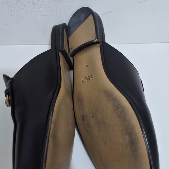 Gucci Princetown Horsebit Leather Mules, Black (Size 38) - Picture 9 of 14